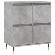 Buffet credenza cassettiera armadio mobile contenitore organizer per cucina soggiorno salotto 60 x 35 x 70 cm legno ingegnerizzato grigio 02_0031990