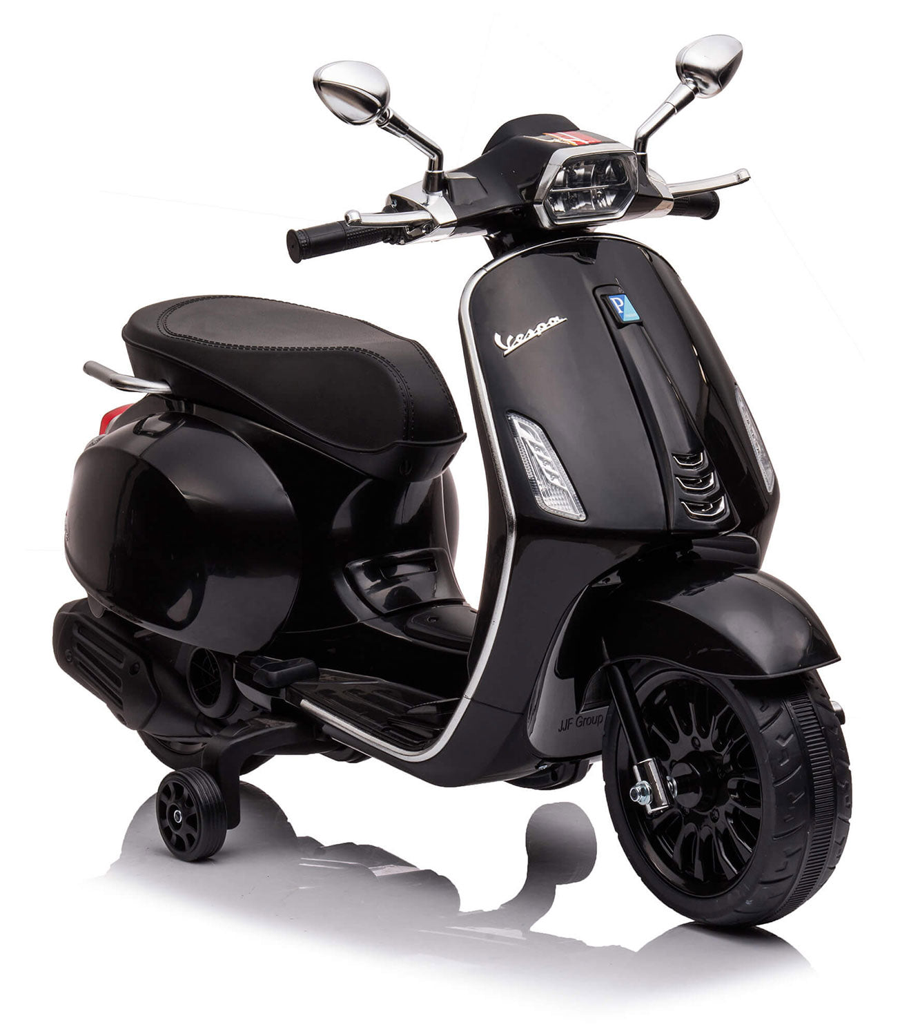 Scooter Elettrico per Bambini Licenza Ufficiale Piaggio Vespa 12V 4,5Ah Nero