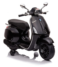 Scooter Elettrico per Bambini Licenza Ufficiale Piaggio Vespa 12V 4,5Ah Nero