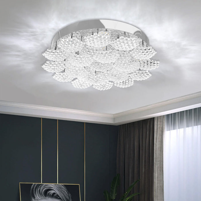 Lampada Da Soffitto Led Ms014-c Chrome