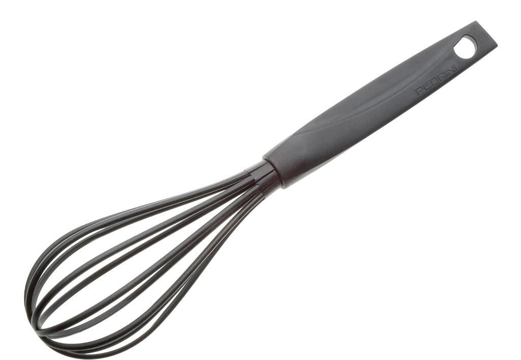 Frusta da cucina dolci nero in nylon 32 cm pedrini