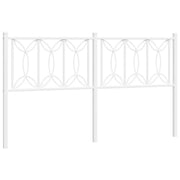 Testiera | Testata di Ricambio in Metallo Bianco 150 cm