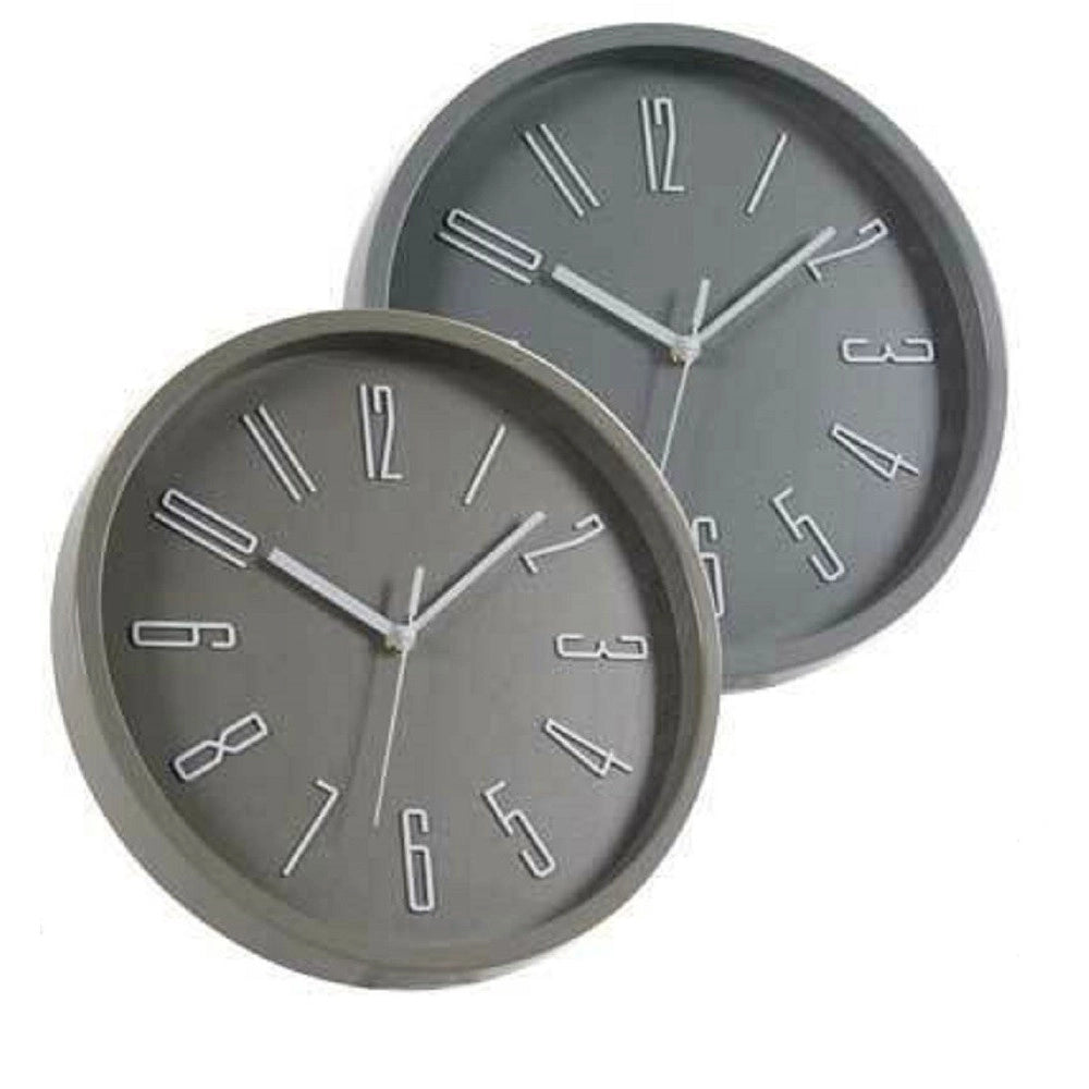 Trade Shop - Orologio Da Parete Tondo 31x4cm Classico Vari Colori Movimento Silenzioso 774645 -