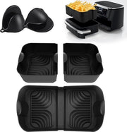 Accessori di forma in silicone riciclabile e spessi per ventilatore a soffio forzato per modello AF500EU 104 l, con guanti