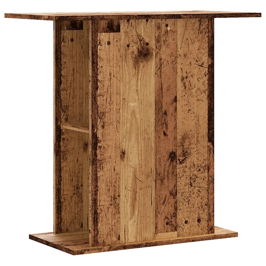 Supporto per acquario in legno vecchio 36x75x72,5 cm in legno ingegnerizzato 857290