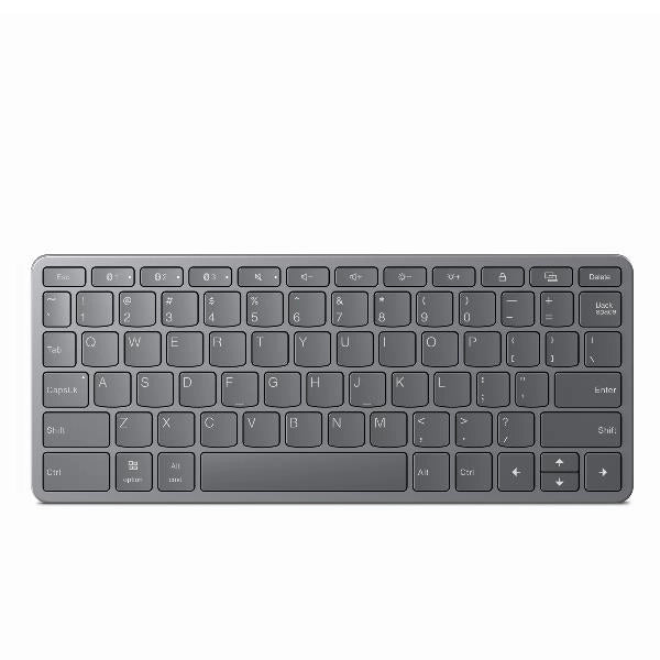 Lenovo zg38c05814 tastiera universale usb + bluetooth qwerty grigio