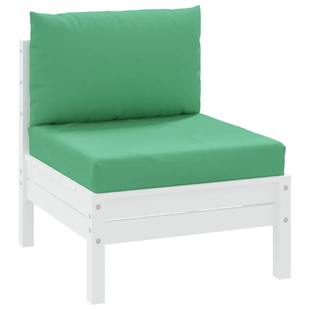 Cuscini per Pallet 2 pz Verdi in Tessuto Oxford 315057