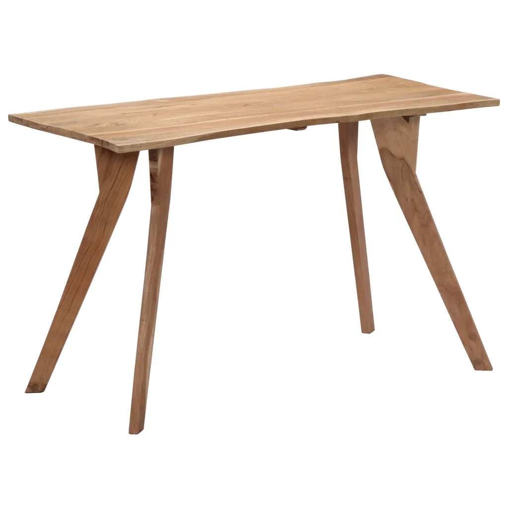 Tavolo da Pranzo 120x58x76 cm in Legno Massello di Acacia cod mxl 59664