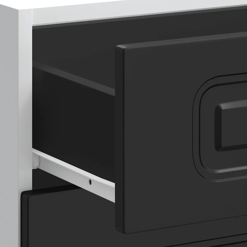 Base da Cucina Kalmar Nero in Legno Multistrato