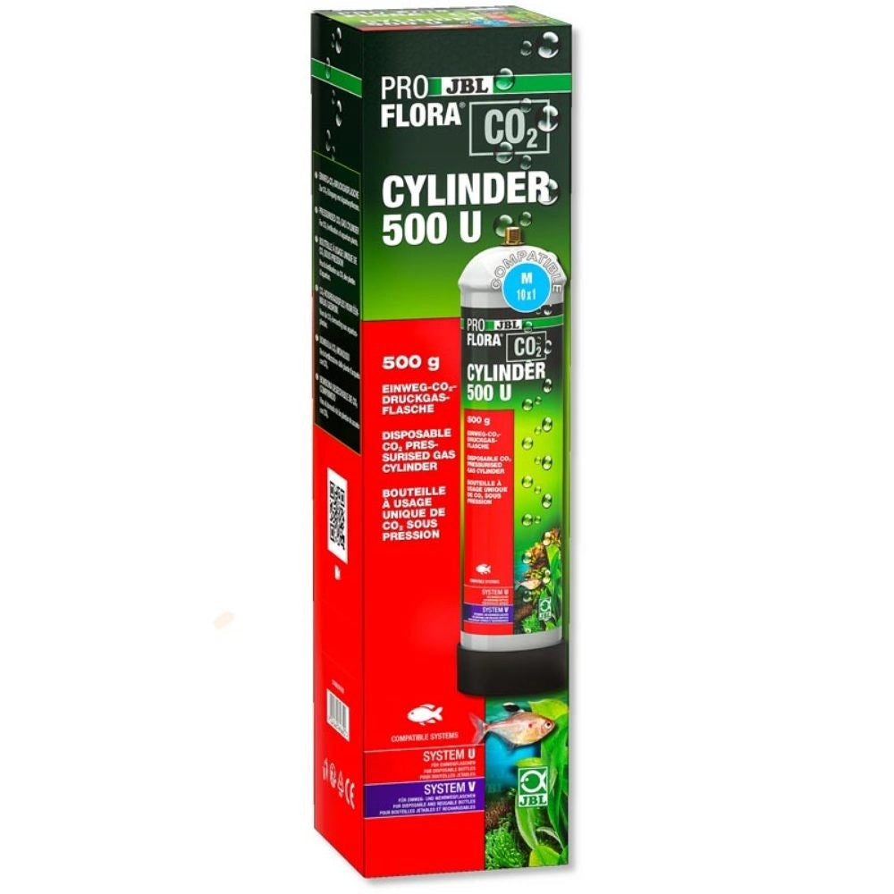 JBL ProFlora Cylinder 500u - bombola usa e getta 500gr con passo M10x1