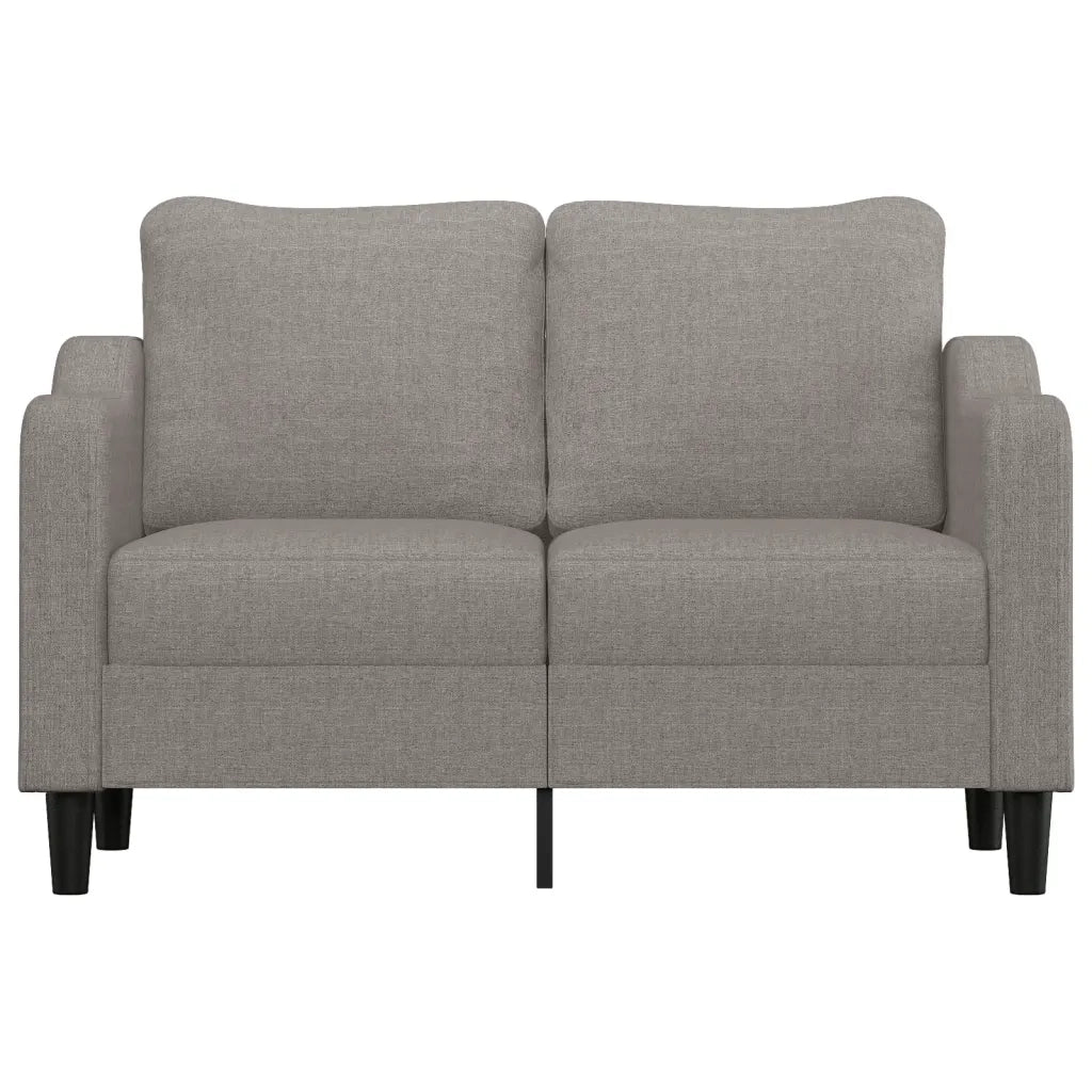 Divano a 2 Posti-Sofa 2 Posti Tortora 120 cm in Tessuto 515076