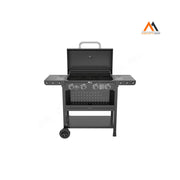 BARBECUE A GAS CARRELLATO 'KASAGRILL' mod. 4 fuochi -kW 2.5