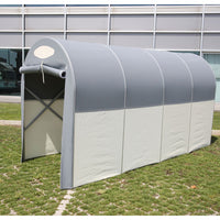Motobox a Tunnel Copertura Box in PVC per Moto Scooter - 360x120xh155 cm Beige Maddi