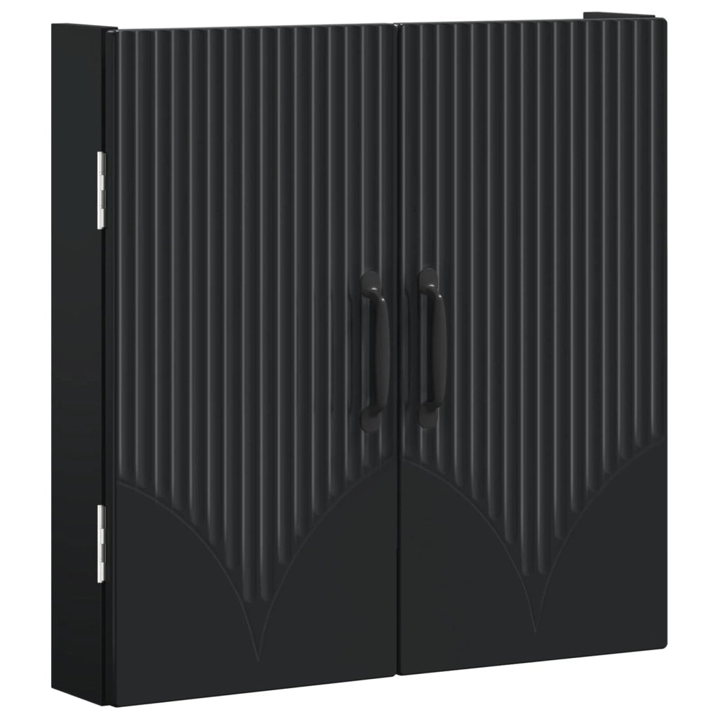 Armadio per Dartboard HOORN Nero 52,5 x 10,5 x 53,5 cm 897326