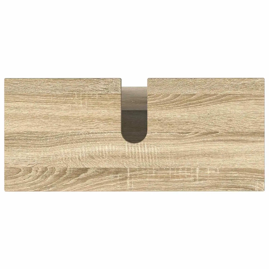 Mobiletto da bagno Rovere Sonoma 80 x 35 x 60 cm
