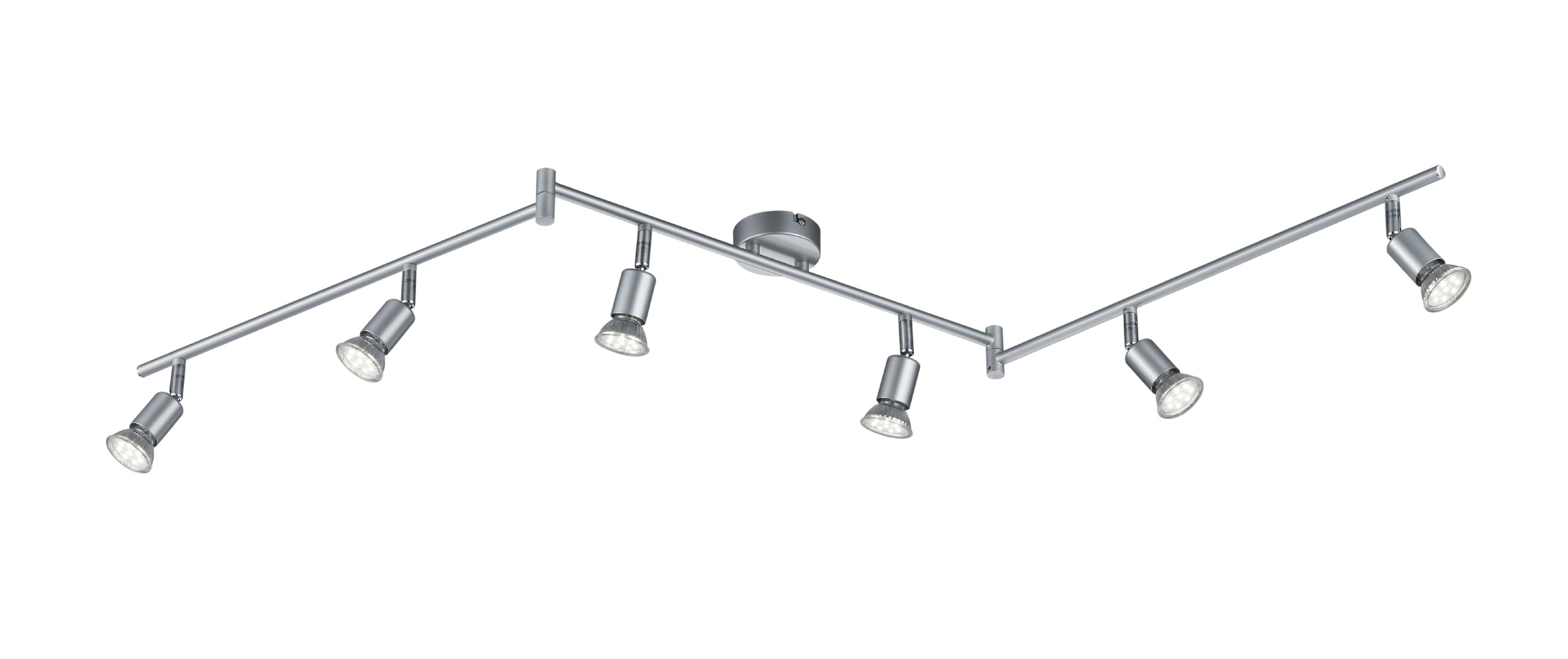 Faretto da Interno a LED in Metallo Titanio