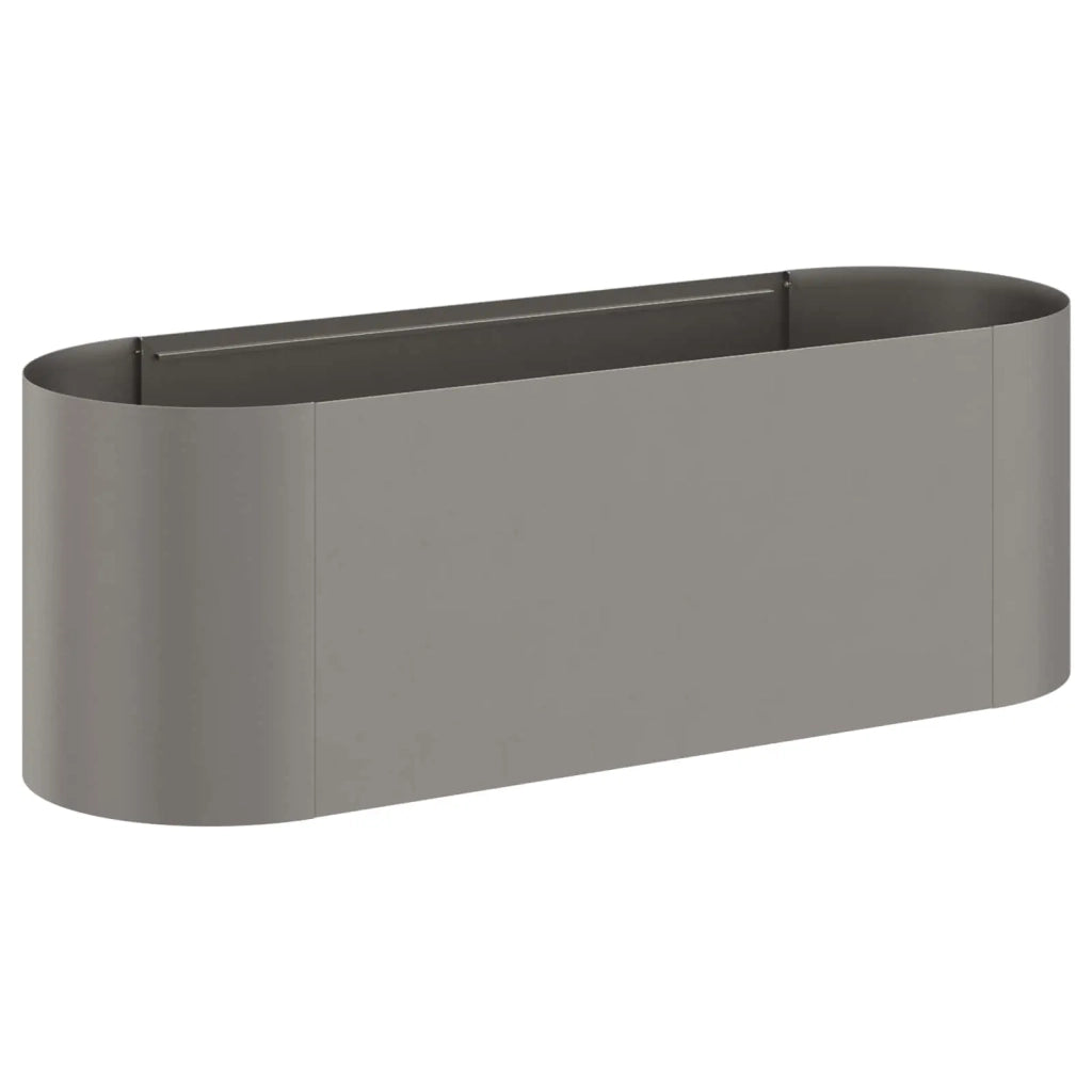 Letto rialzato da giardino Acciaio Corten 120 x 40 x 40 cm 8011690