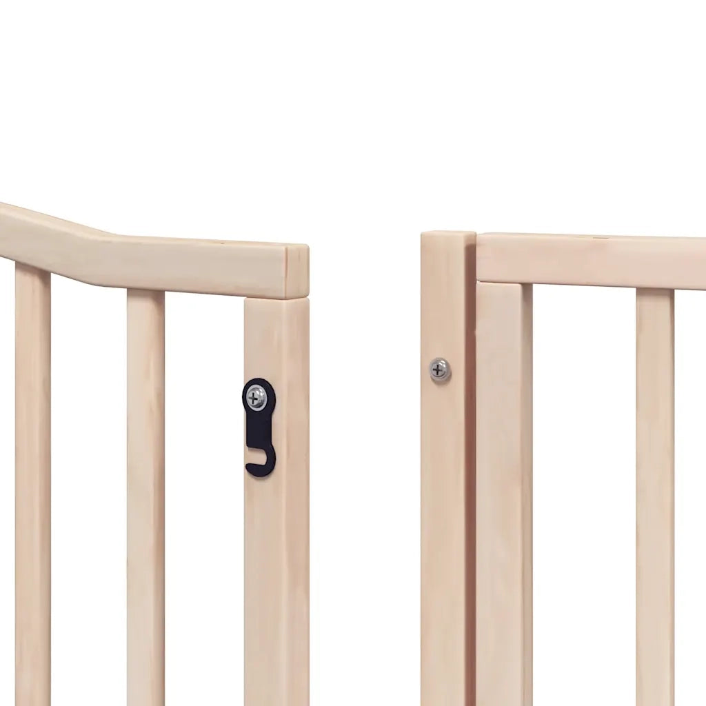 vidaXL Cancello per Cani Porta Pieghevole 12 Pannelli 960 cm in Pioppo