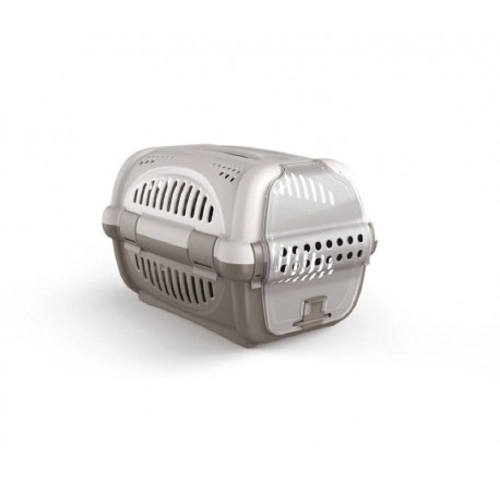 Trade Shop - Trasportino In Plastica Modello Rhino Per Cani E Gatti Da Viaggio 51x34,5x33 Cm -