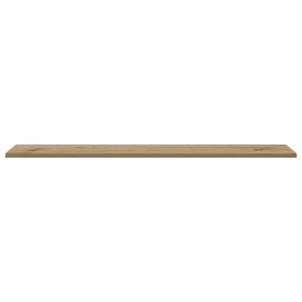 vidaXL Scaffale 4 pcs Marrone 100 x 20 x 1.5 cm Legno multistrato