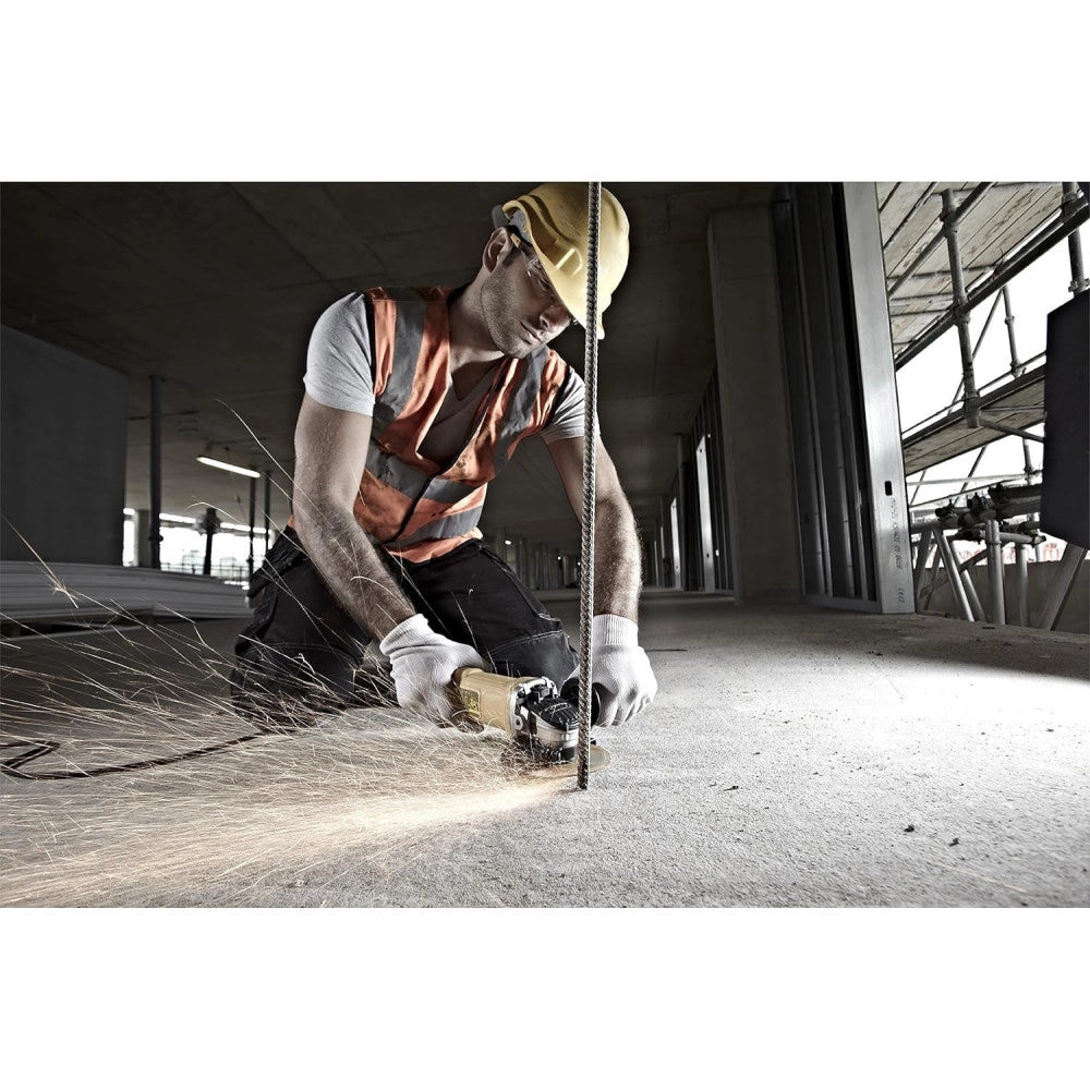 Trade Shop - Smerigliatrice Angolare 800w 115mm Flex Dewalt Dwe4056 Interruttore No-volt -