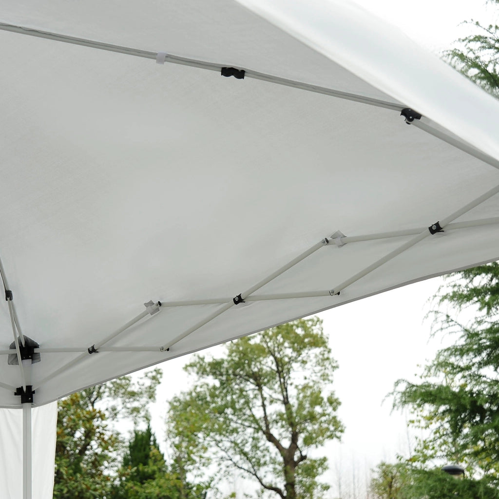 Gazebo Pop-up Impermeabile Bianco 3x3m