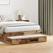 Cassetti per letto Legno vecchio 120 x 36,5 x 16,5 cm 866945