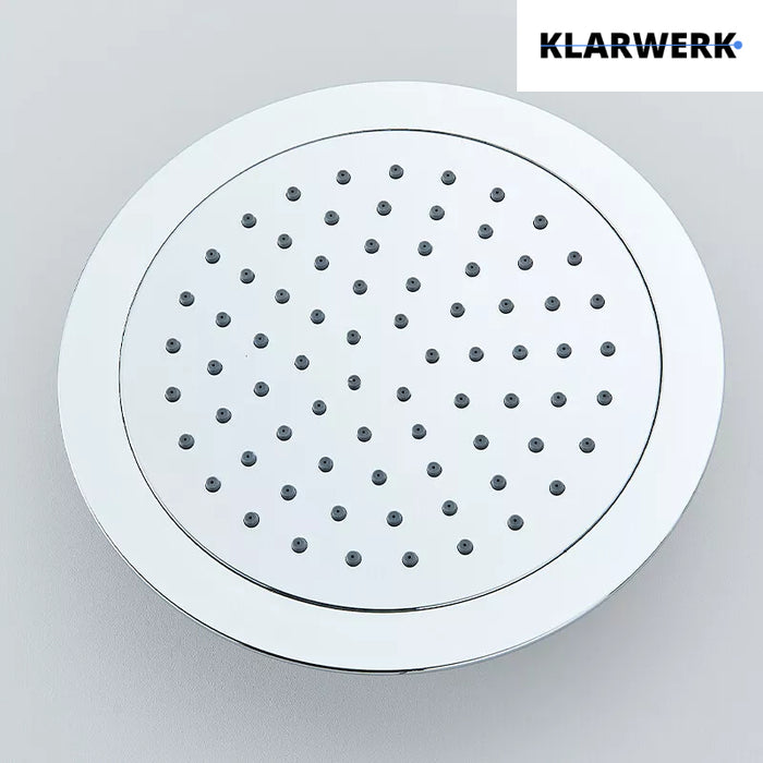 BEN | Pannello doccia soffione doccia a pioggia in acciaio inox | Sistema doccia idromassaggio spazzolata argento Miscelatore doccia rubinetto