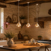 POMARANCE Mini Lampadario a Sospensione in Ceramica Traforata Ø14