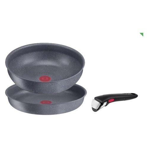 Lagostina ingenio mineralis green set di pentole 3 pz - 012164600103