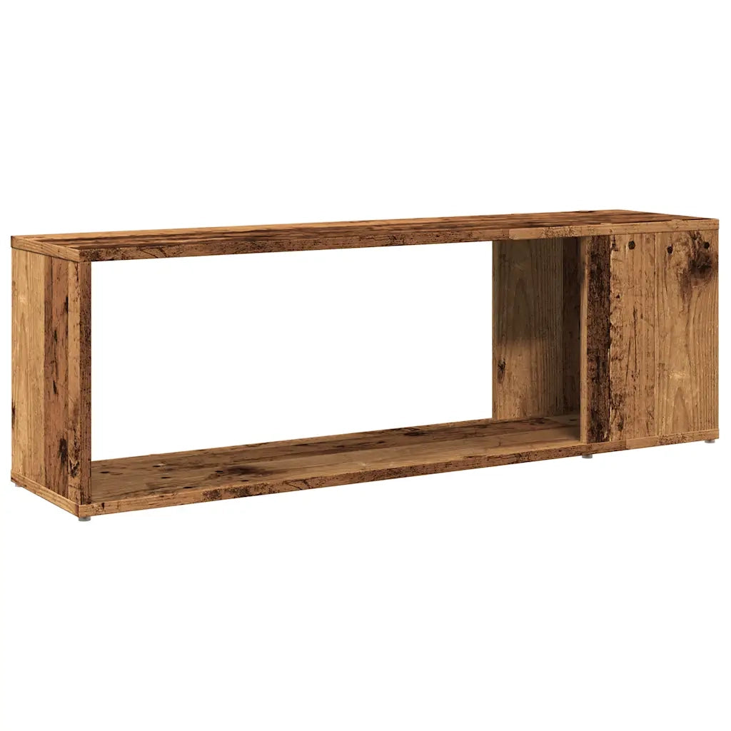 Mobile Porta TV Legno Antico 100x24x32 cm in Legno Multistrato 856738