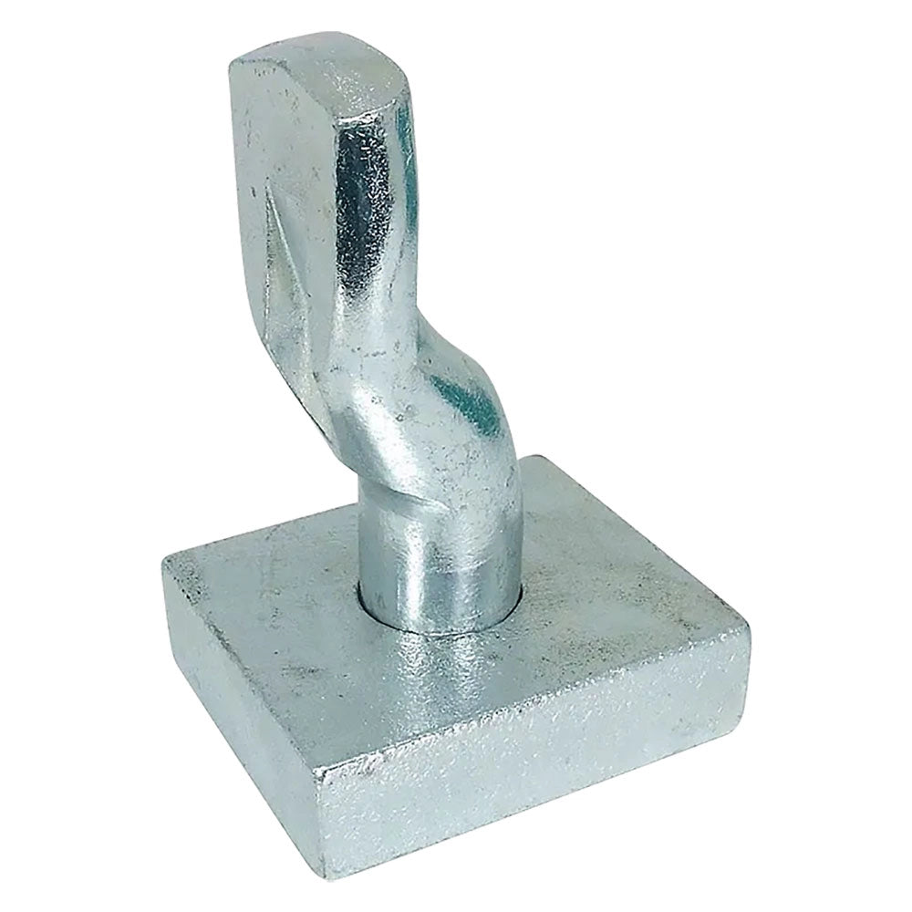 PERNO E PIASTRA PER CARDINE mm 24 (110/24 + 115/24) - portata 300 kg- 10 pezzi  - COMUNELLO