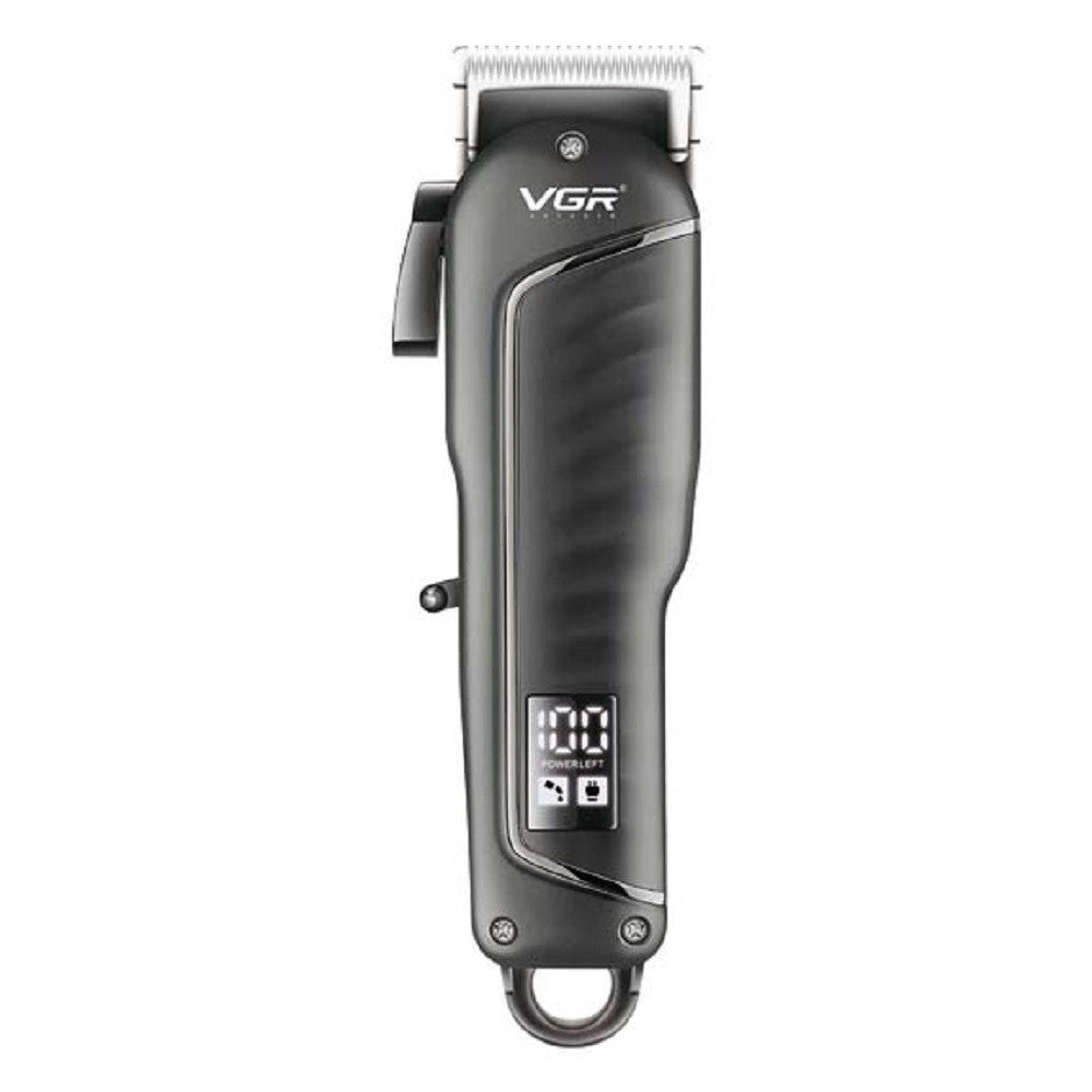 Trade Shop - Tagliacapelli Professionale Elettrico Per Uomo Senza Fili Usb Ricaricabile V-683 -