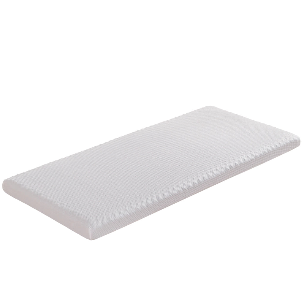 Materasso Ergonomico ¨C MINIMAL ¨C Bianco/Grigio, Tessuto a Nido d'Ape, H3, 90x200cm