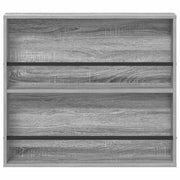 Scaffale per riviste Grigio Sonoma 80 x 12 x 70 cm CFW6582935