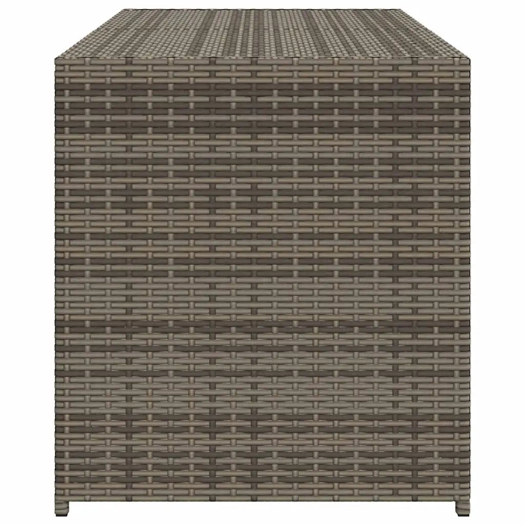 Contenitore da Giardino Grigio 283L in Polyrattan CFW9104943