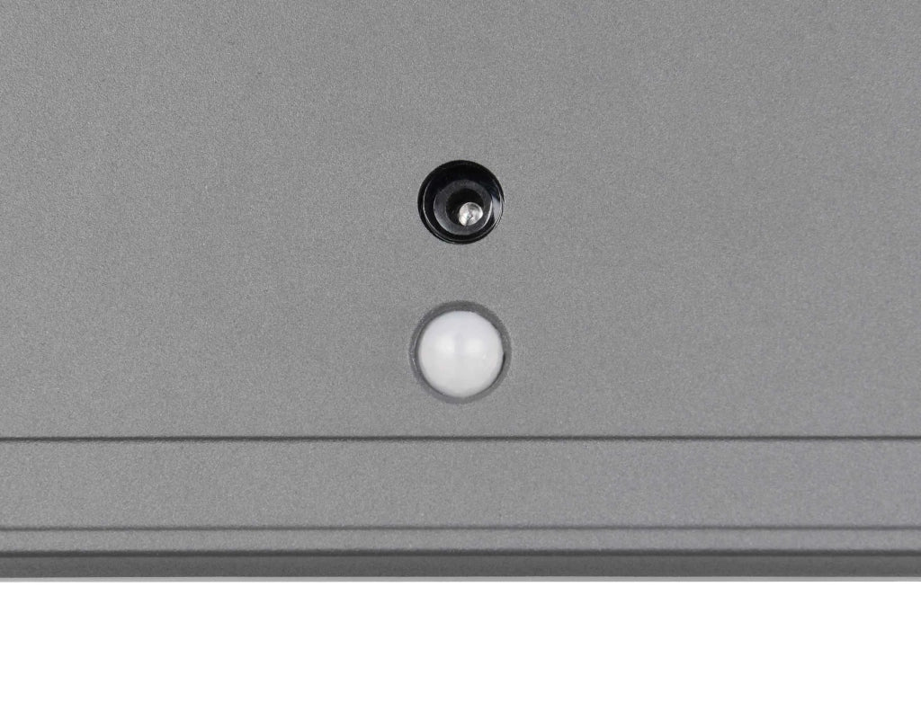 Applique da esterno LED ricaricabile, c/sensori, quadrata, 14x14 cm, Fortaleza