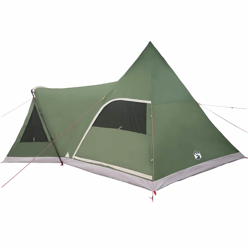 Tenda Teepee per 5 Persone con tetto Verde 545 x 450 x 295 cm