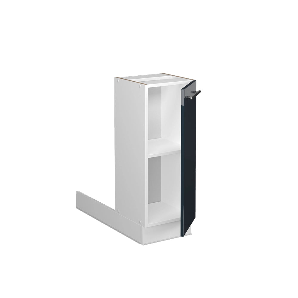 Vicco Isola cucina Blu scuro lucido 30 cm senza piano di lavoro