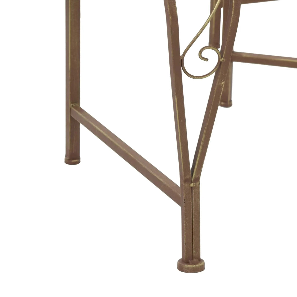 Panchina per Alberi 8-Numero di posti Ø 160 x 89 cm Acciaio 42029501