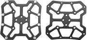 Adattatore Pedali Clipless per Bicicletta, SPD, 1 Paio, in Lega di Alluminio, per Pedali SPD (Nero) - Accessori per Bicicletta Sostenibili
