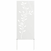 Schermo per privacy in giardino Floreale Bianco 50 x 140 cm CFW4647081