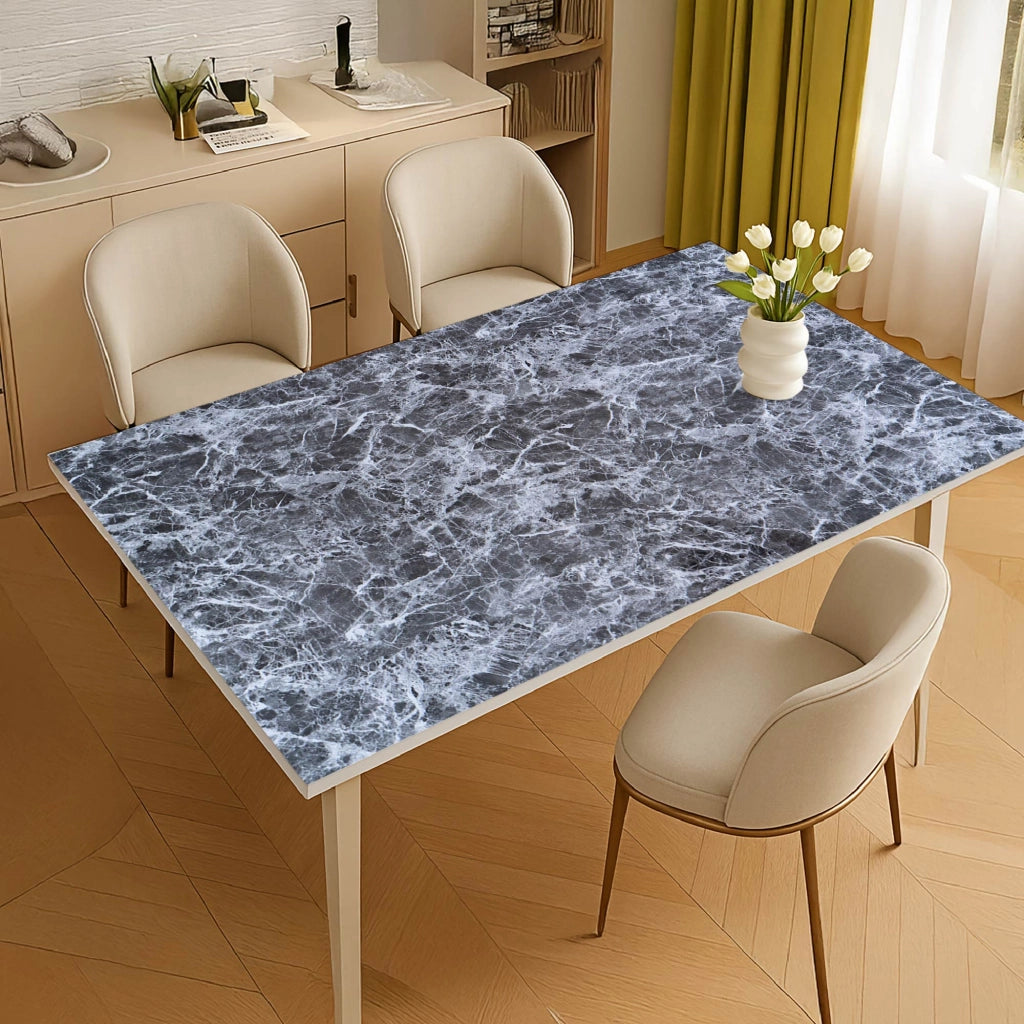Copritavolo Stampato In Pvc Alto 1.2 Mm Pellicola Protettiva Cover Proteggi Tavolo Tovaglia Protezione Mollettone Spesso Antimacchia  Urti Olio Graffi Impermeabile Dis7 - 100x310Cm