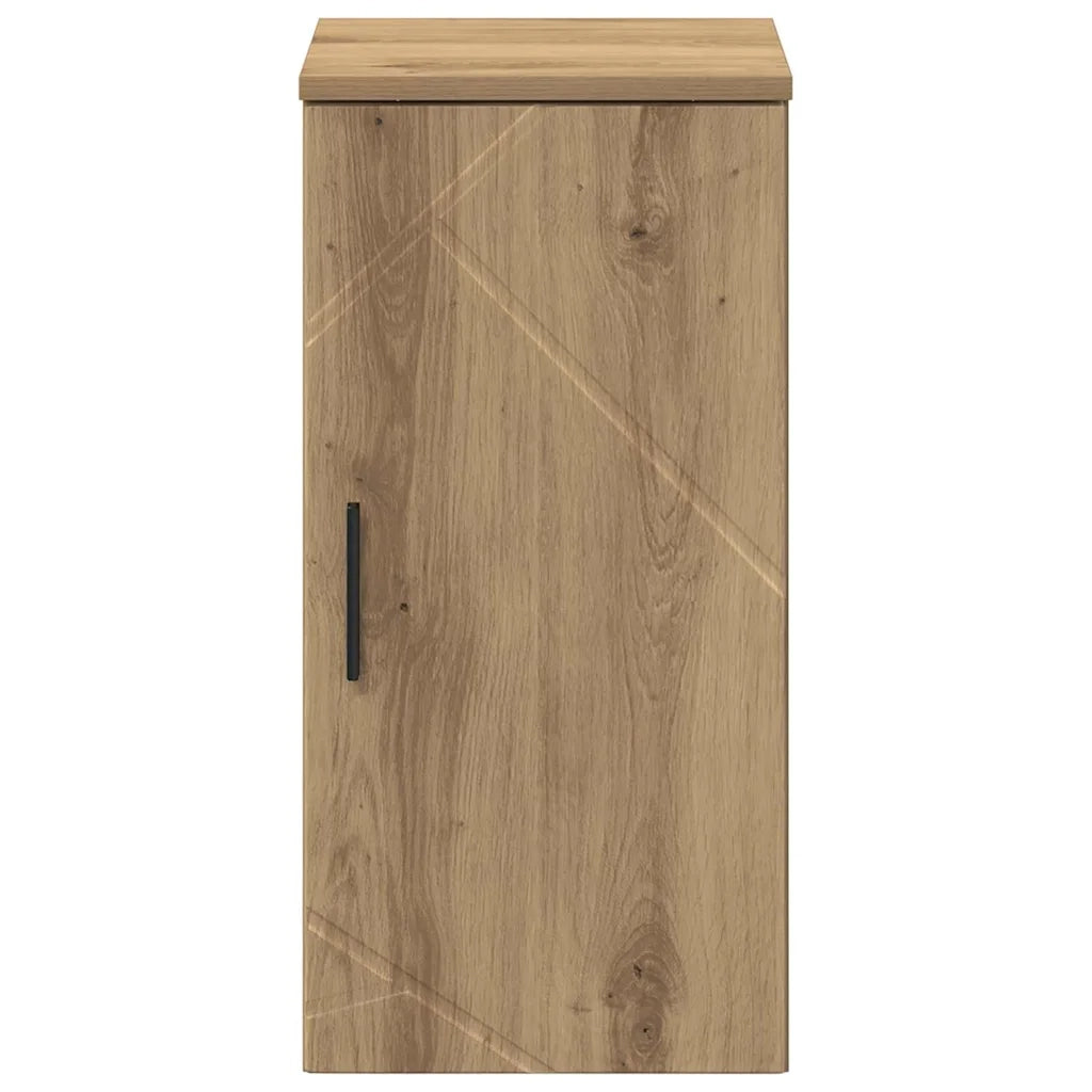 Mobile da Bagno con porta Rovere artigianale 30 x 31,5 x 61 cm