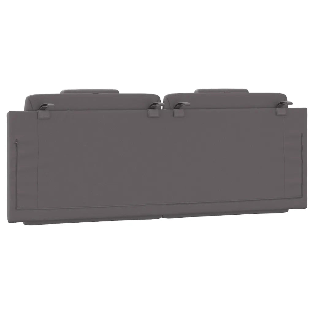 Cuscino Testiera Viana Grigio 120 cm in Similpelle CFW4446913