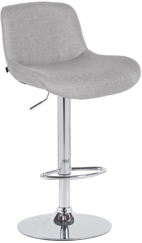 Barhocker Solon Chrom Stoff