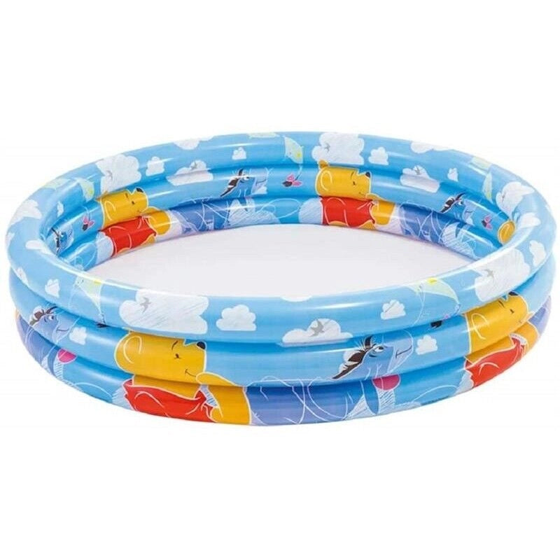 INTEX PISCINA WINNIE THE POOH 147 X 33 CM C. MAX 288 LT RIEMPIMENTO 23 CM ETÀ 2+