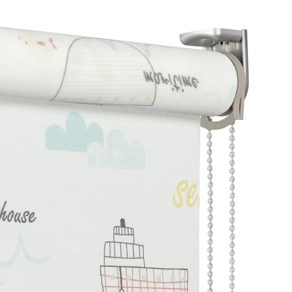 VIEWTEX Tenda a rullo Traslucida Sailor Bianco 135 X 250cm - Made in Europe - 5 anni di garanzia