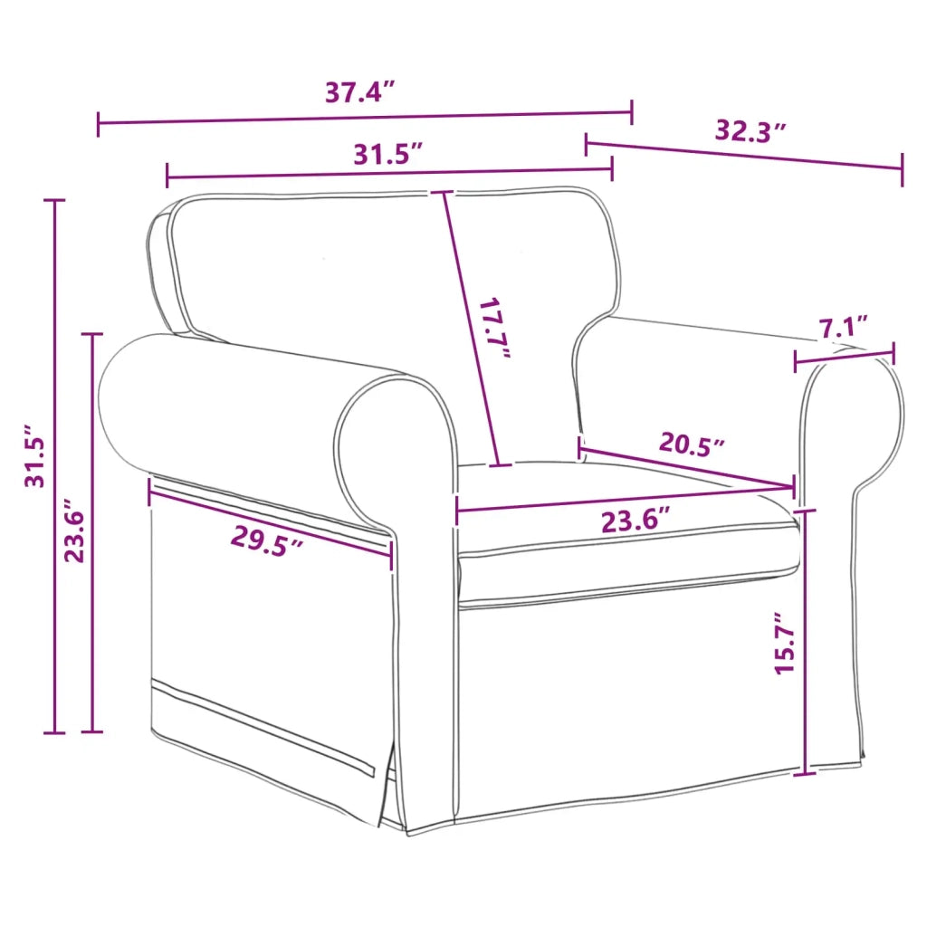 Set di divani 2 pcs Grigio scuro 155 x 82 x 80 cm Tessuto 3407487