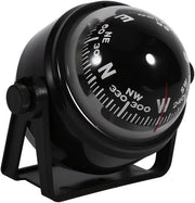 Compasso Digitale Multifunzionale - Beugelkompas - Per Auto/Barca/Caravan - Nero - Piastra di Indicazione Precisa - 8 x 7,2 cm